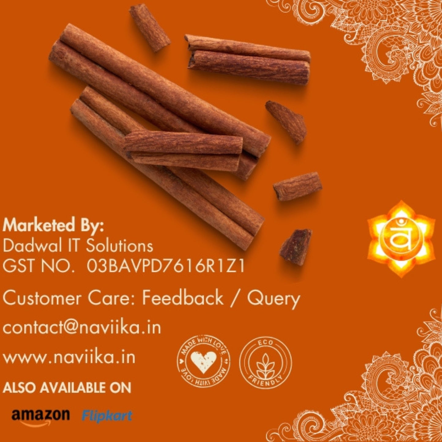 Dhoop Sticks Kasturi- 200gm, 65-70 Sticks in a Box