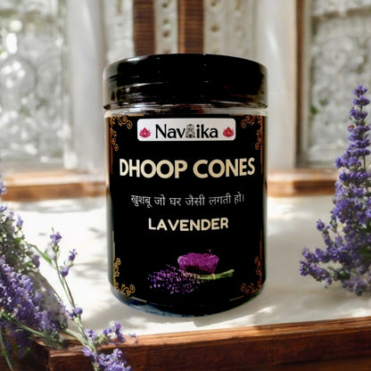 Dhoop Sticks and Cones Combo – Lavender Fragrance