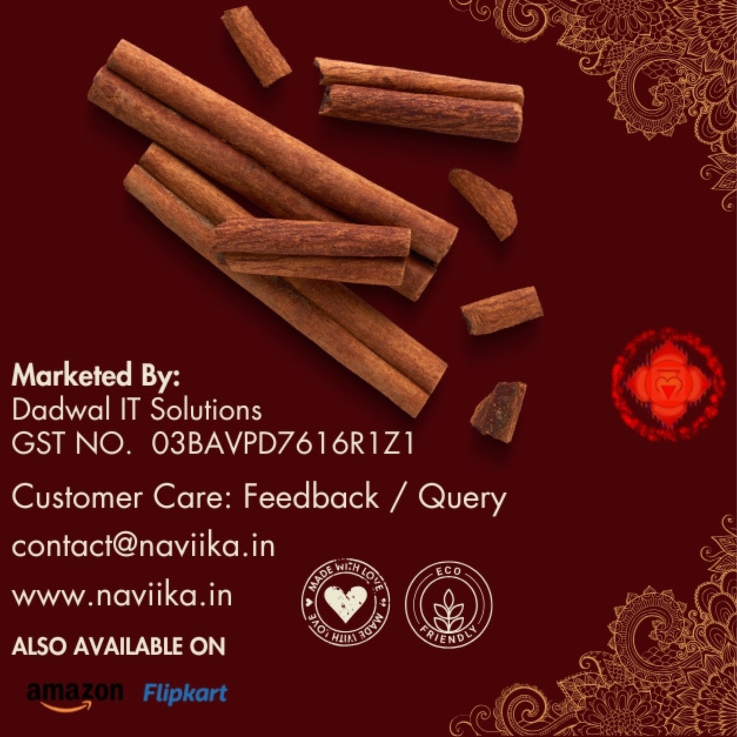 Dhoop Sticks Rose- 200gm, 65-70 Sticks in a Box