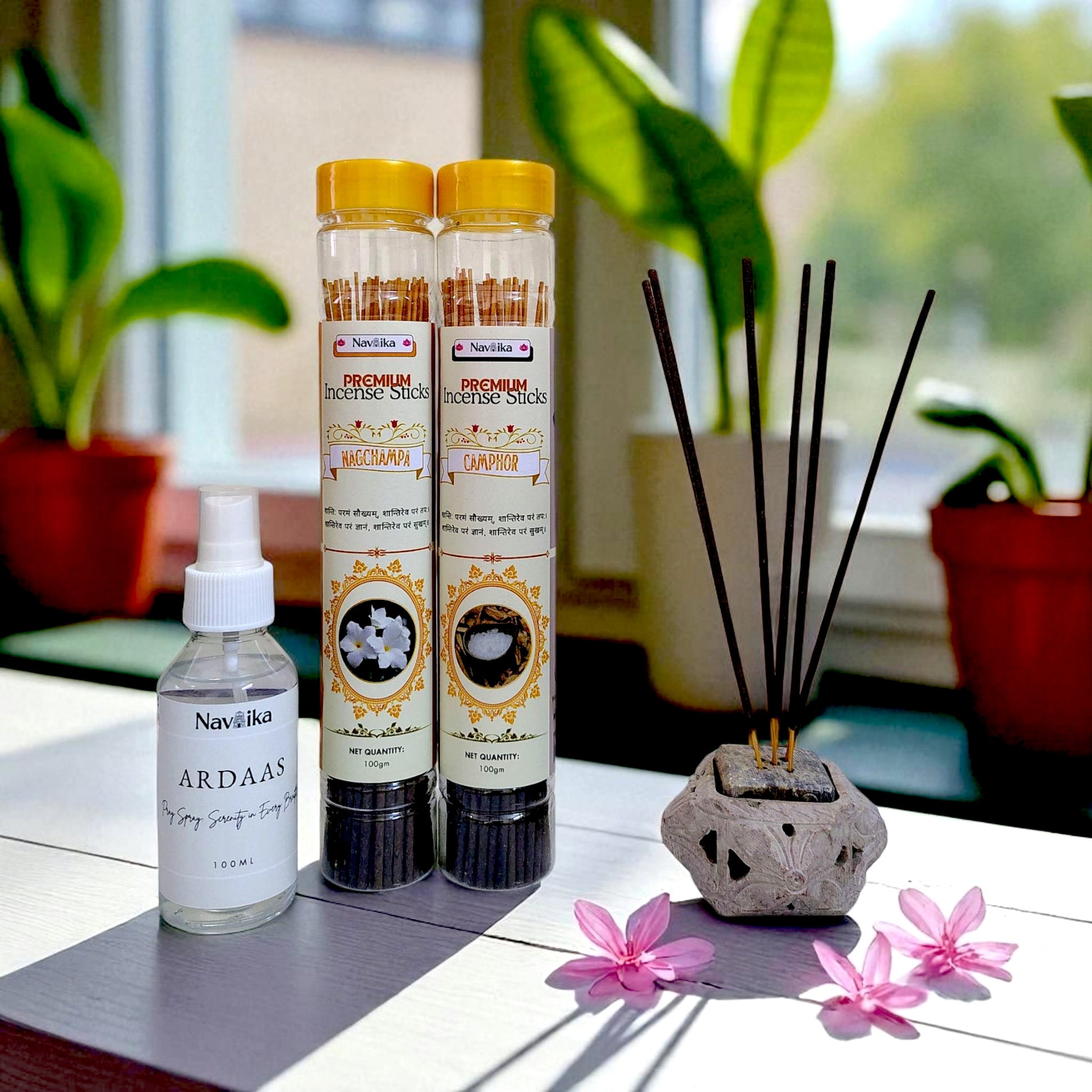 Naviika Agarbatti Nagchampa and Camphor Combos