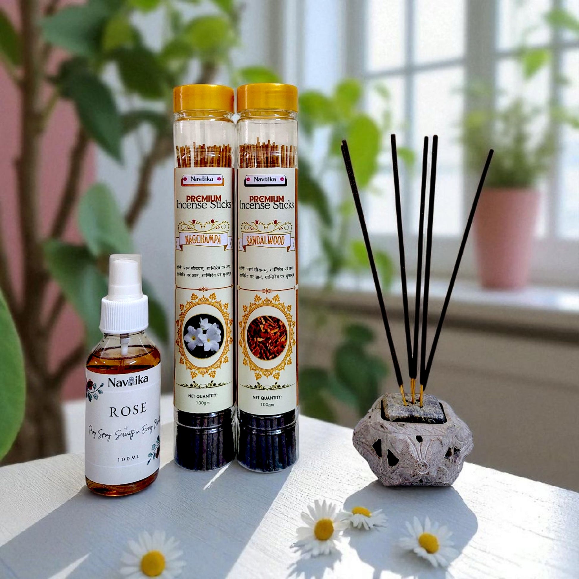 Dhoop Agarbatti Combo Nagchampa and Sandalwood